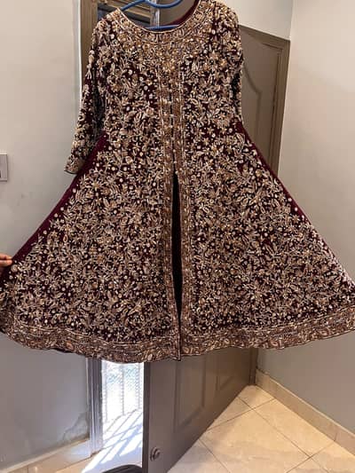 BRIDAL WEDDING LAHENGA FARSHI STYEL