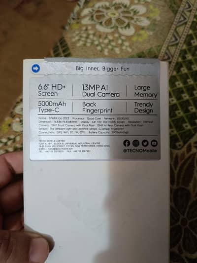 Tecno Spark Go 2023