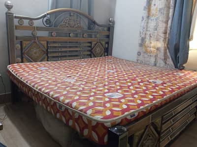 Iron Bed with Mattress