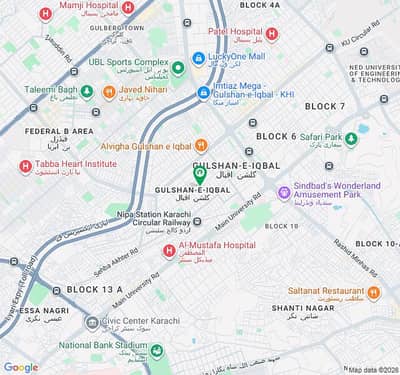 BUNGALOW FOR SALE IN GULSHAN E IQBAL BLOCK 13/D