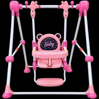 Pink & White Baby Walker for Kids
