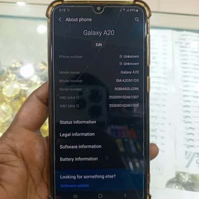 Samsung Mobile Galaxy A20