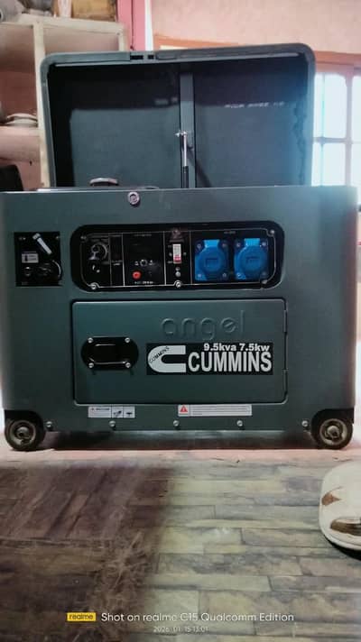 Cummins generator few hours used