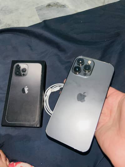 Apple iPhone 13 Pro Max non pta 128gb with box cable