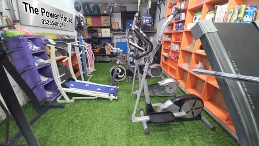 Imported manual treadmill elliptical cycle exercise cycling machine gy