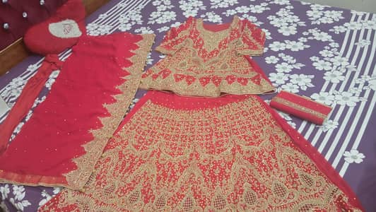 bridal dress 1 time used