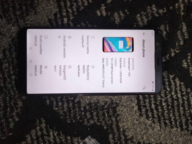 One Plus 5T 5