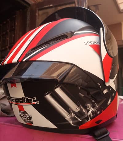 Super Air Dot Certified- flip up Helmet