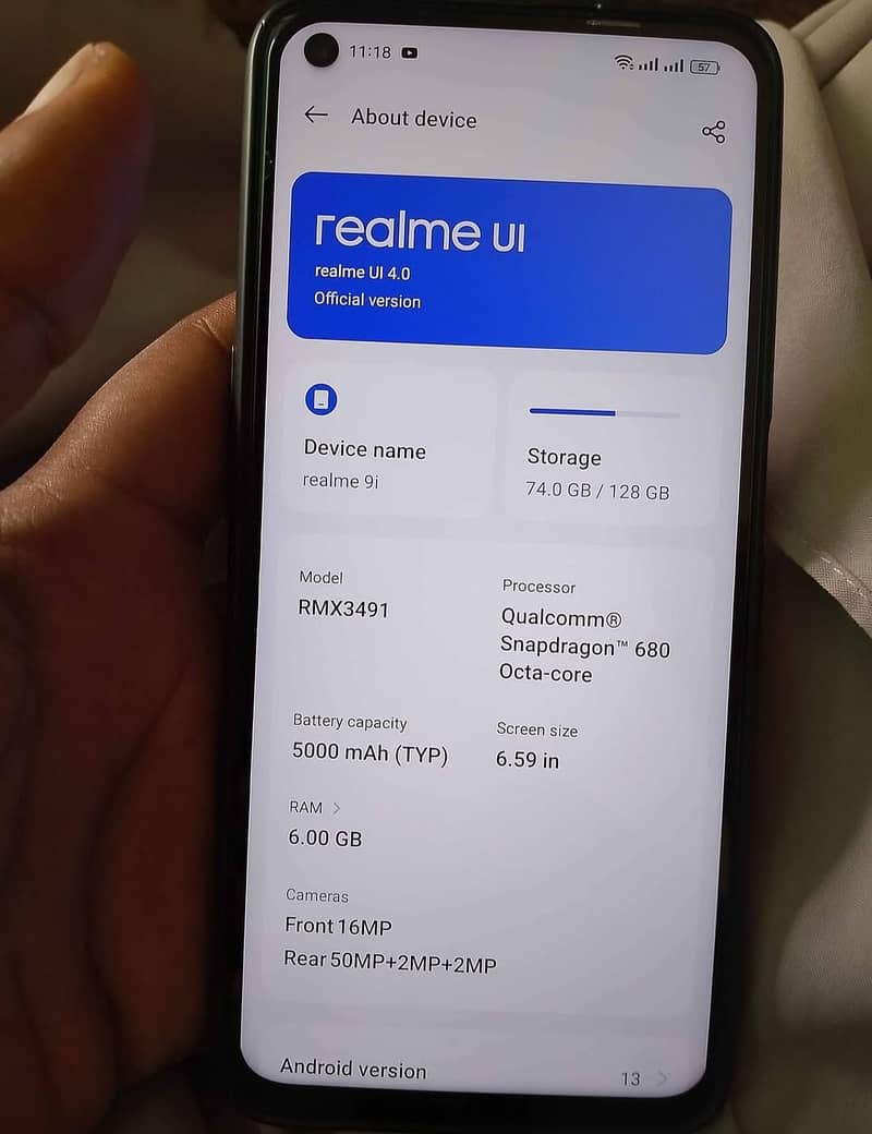 Realme 9i 4