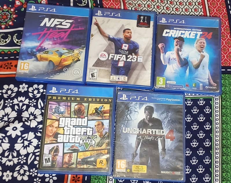 ps4 cds. 1