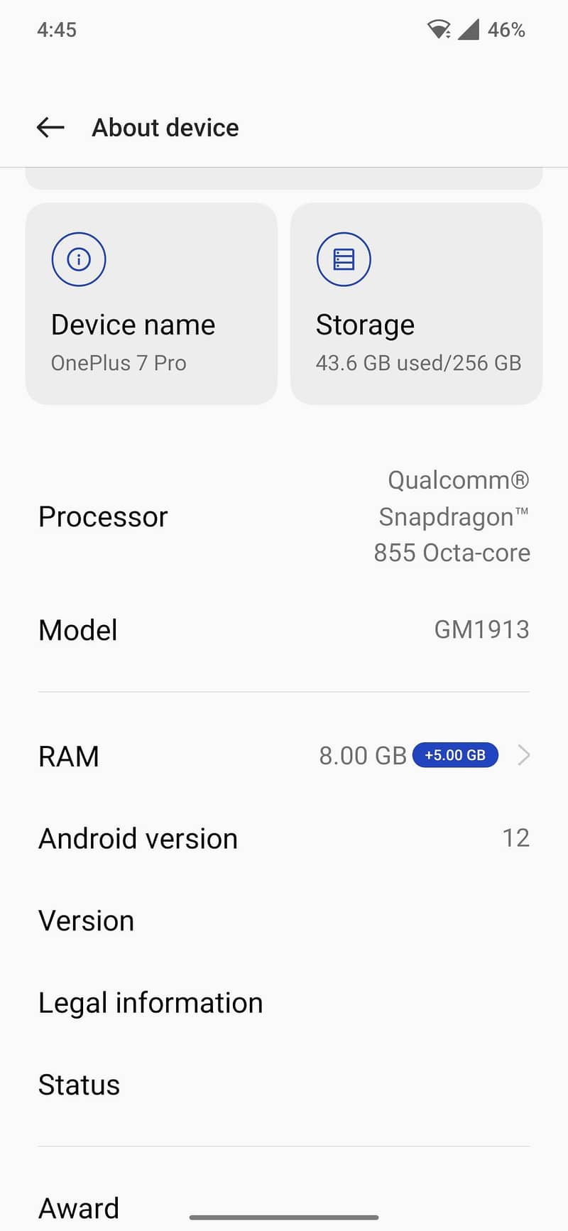 One Plus 7 Pro 5