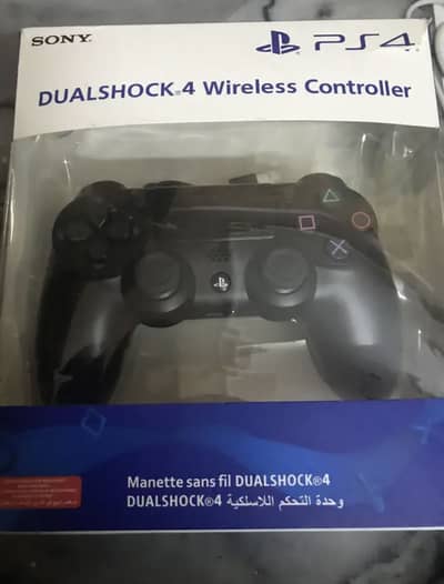 Box packed Dualshock 4 controller first copy