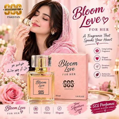 scsbloom love for her perfume