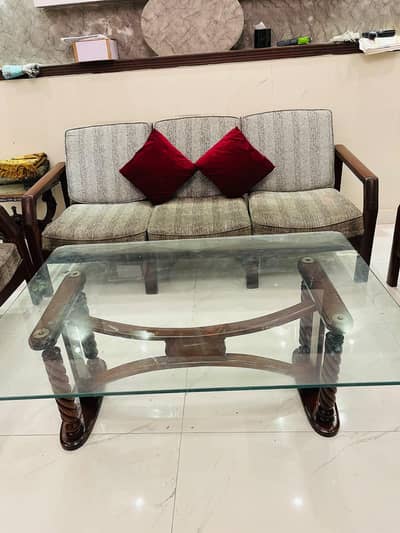 Sofa Set 7 seater solid wood