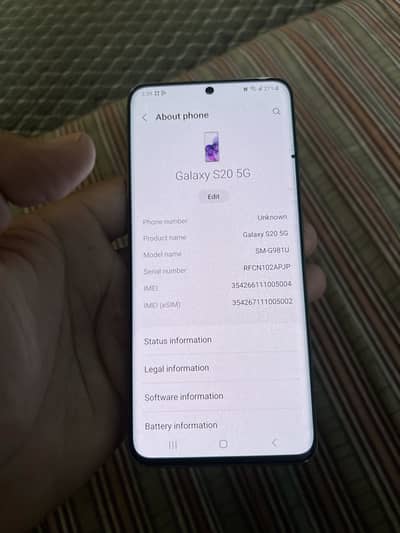 Samsung Mobile S20