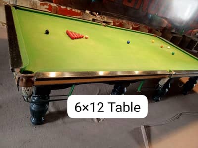 Snooker Table and Club Setup + Accessories Sale Without Space
