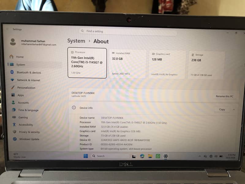 Dell Laptop 0