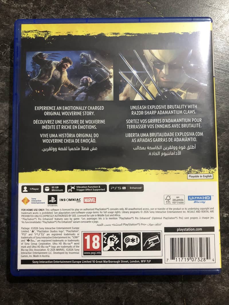 Marvel Wolverine PS5 3