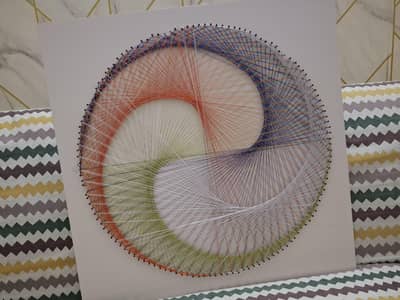 Handmade String Art Wall Decor – Beautiful Home Decoration
