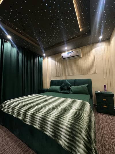 Bahria Town Lahore | Furnished 1-BHK Apartment for Daily & Short Stay Near Eiffel Tower