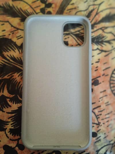 `iPhone 11 Grey Premium Silicone Cover - Like New`