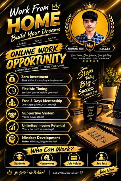 Legit Online Work Without Investment Dm on +92-3332899270