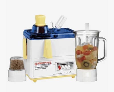 WESTPOINT 3in1 Deluxe Juicer Blender Drymill