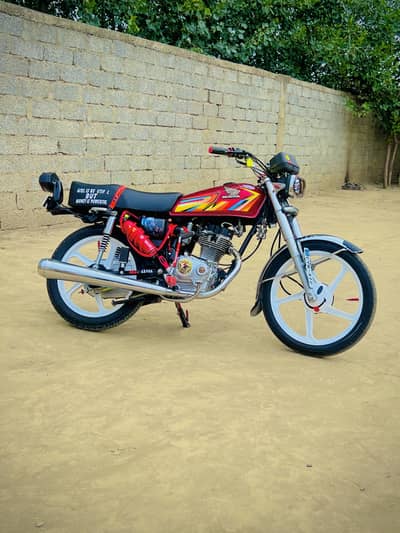 Honda 125 2024 model 10by10 condition
