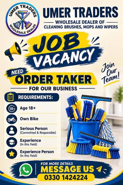 Need Order Taker