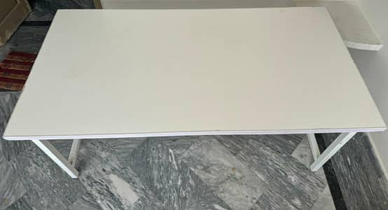 6x3 Feet Computer Gaming Table with Iron Frame