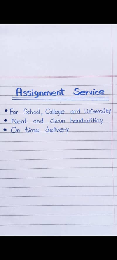Female Assignment Writer in Bahawalpur -Fast delivery