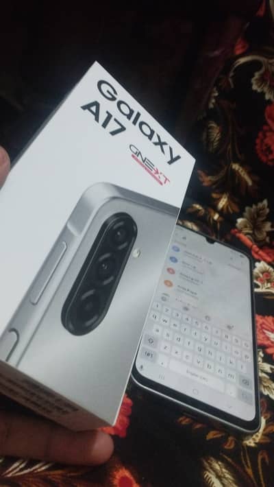 Samsung A17 8/256 one month used