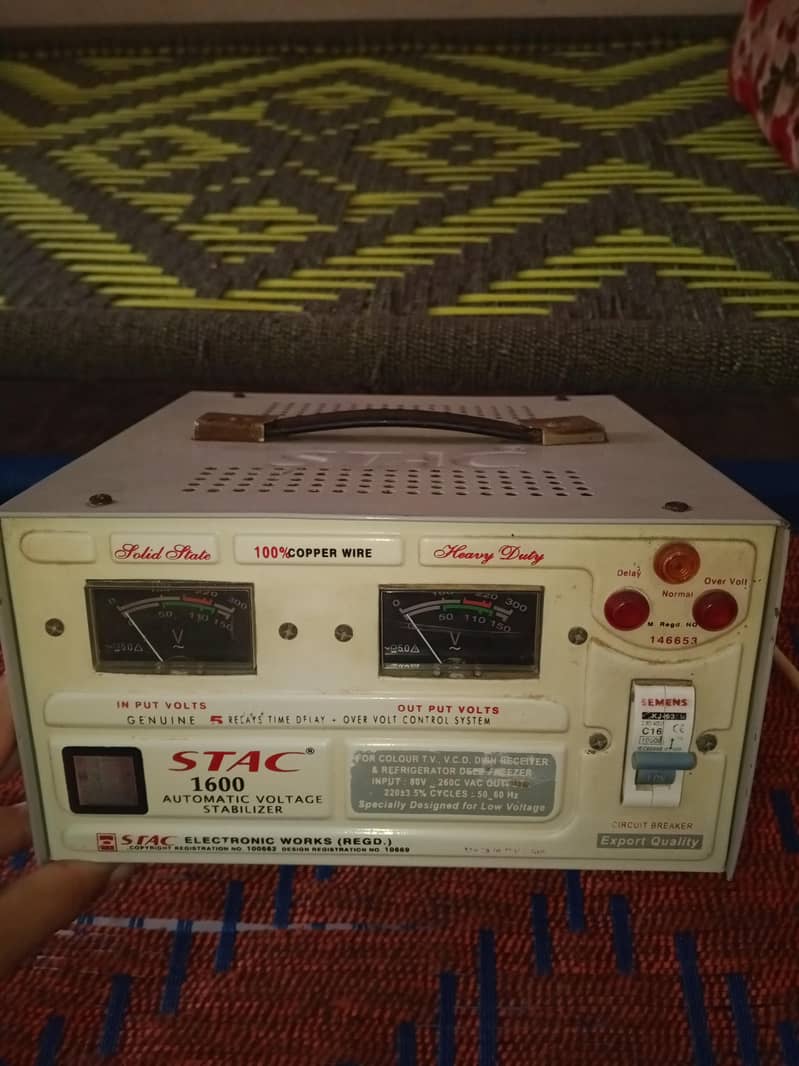 Dawlance Fridge with Stabilizer 4