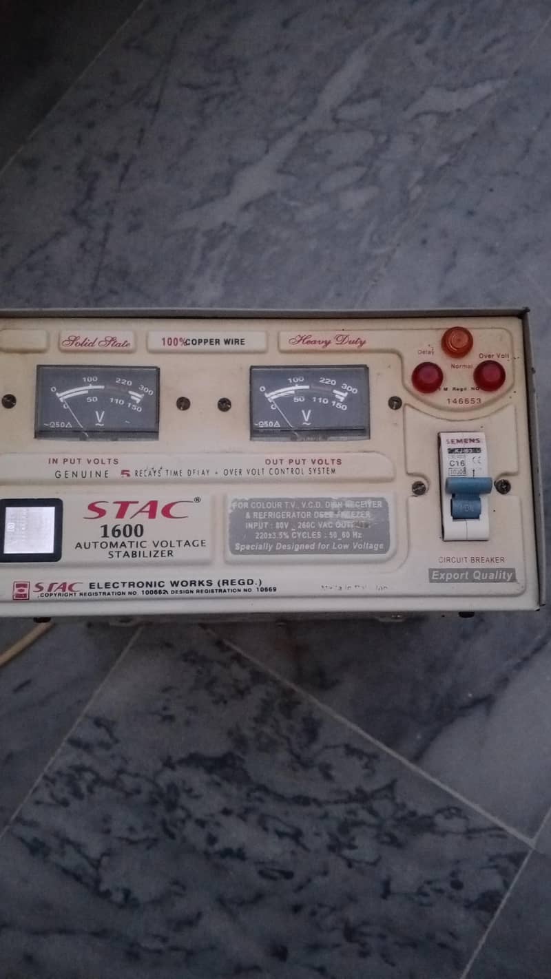 Dawlance Fridge with Stabilizer 5