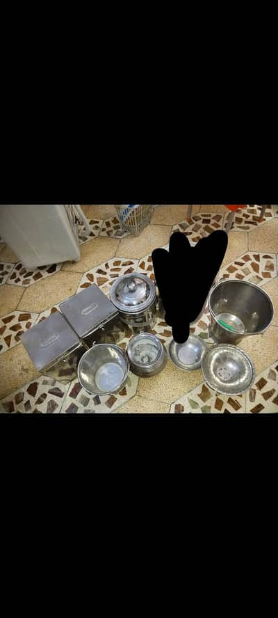 steel Crockery