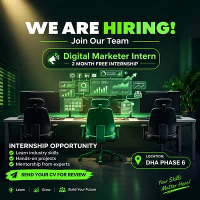 Digital Marketer Intern (2-Month Free Internship)