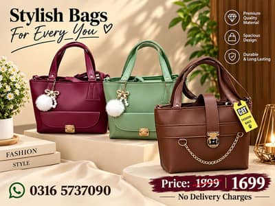 Trendy Ladies Handbags – Stylish & Affordable