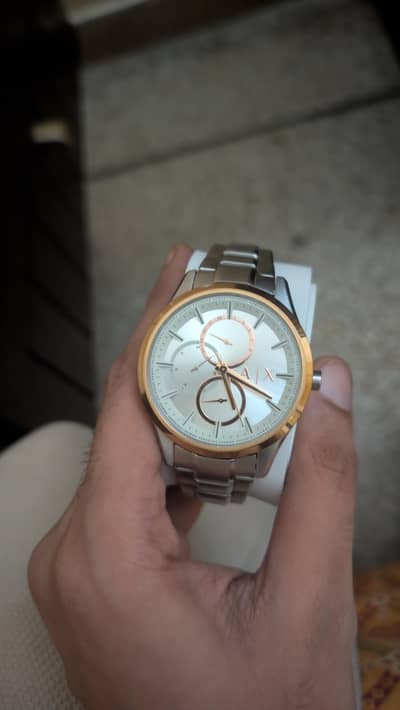 Armani exchange original watch with box
