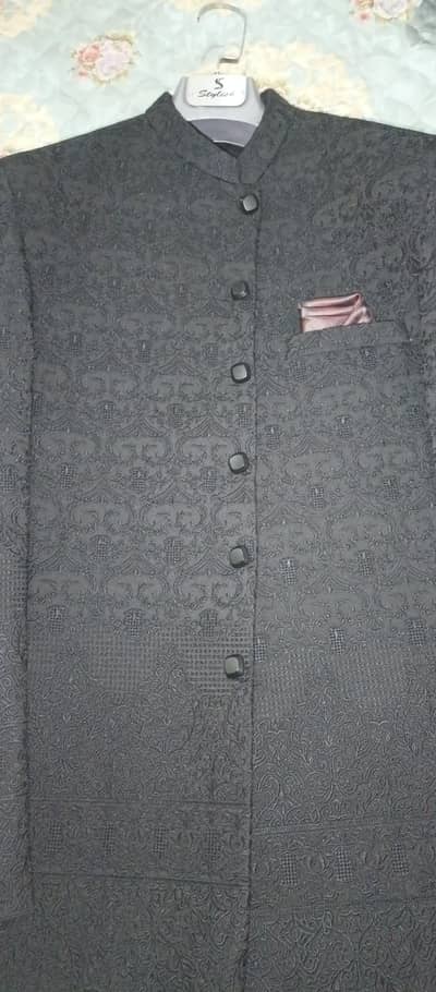 Premium Black Prince Coat for Sale