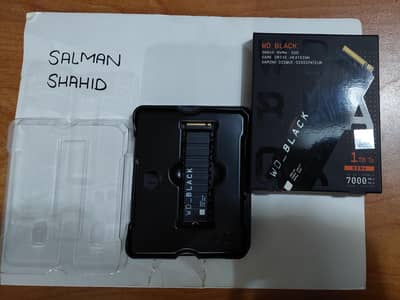 Western Digital 1TB NVMe Gen 4 SSD