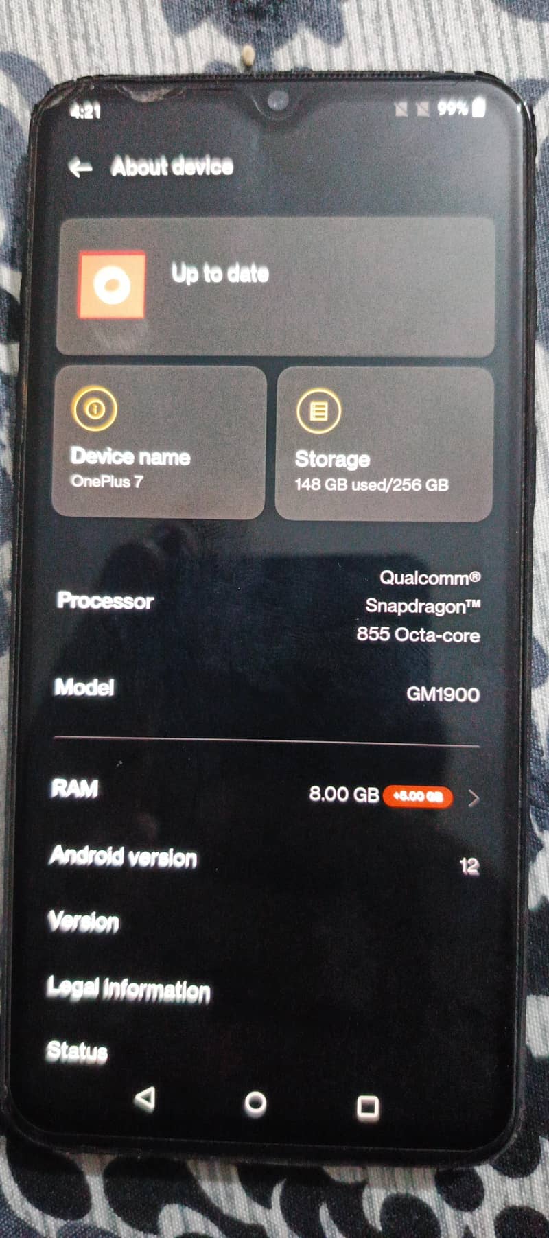 One Plus 7 6