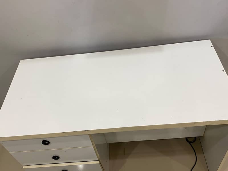 Custom made study table 2 drawer 1 shelf 2