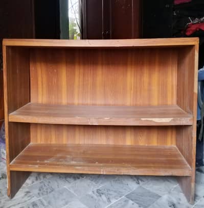Wooden Bookshelf / Book Rack – Spacious & Sturdy