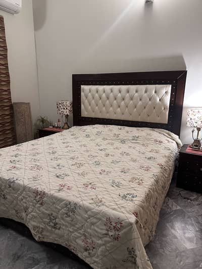 Solid Wooden Bed Slightly used
