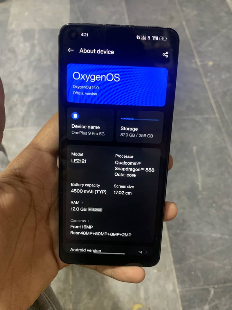 One Plus 9 Pro 2