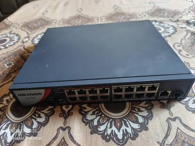Hikvision DS-3E0310P-E/M(B) 16-Port PoE Switch