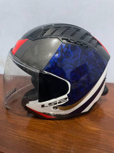 Original LS2 Copter Helmet – Size M, With Bag, Like New