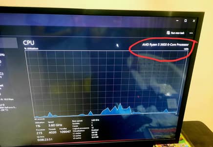 AMD RYZEN 5 3600 6-core proccesor