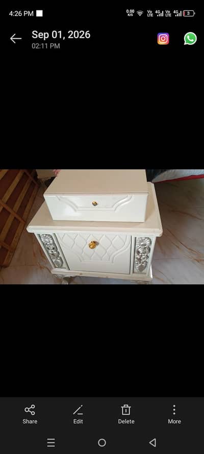 I want to sell my new bed on urgent basis