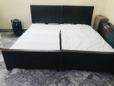 2 single bed